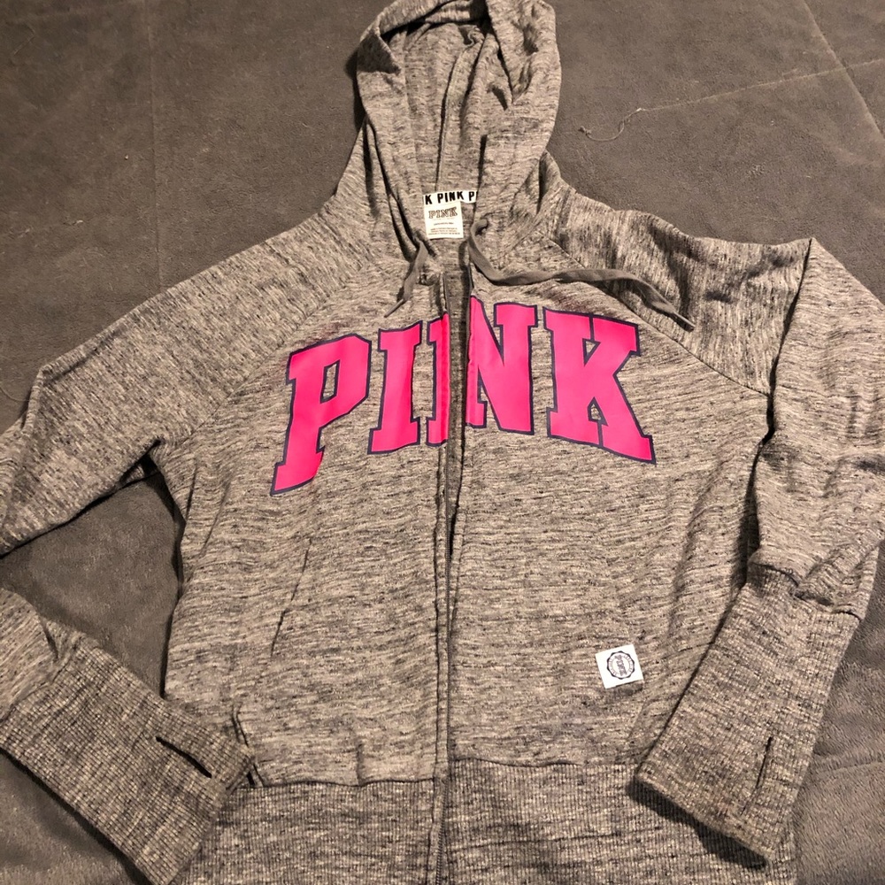 Victoria secret Pink zip up hoodie